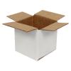 Caja Blanca de Cartón Ondulado Simple de 5x5x5 cm