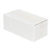 8,5x3,5x3,5x3 cm Caja Blanca de Cartón Ondulado Simple