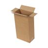 14x8x27 cm Caja Kraft de Cartón Ondulado Simple