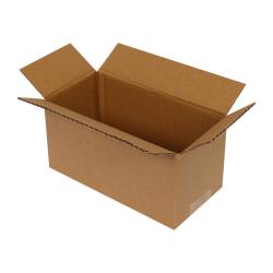 19x9x9 cm Caja Kraft de Cartón Ondulado Simple