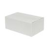 20x15x10 cm Caja Blanca de Cartón Ondulado Simple