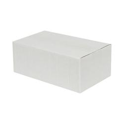20x15x10 cm Caja Blanca de Cartón Ondulado Simple