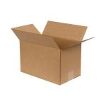 Caja Kraft de Cartón Ondulado Simple de 28x18x18 cm