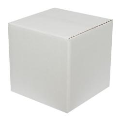 30x30x30 cm Caja Doble de Cartón Ondulado Blanco