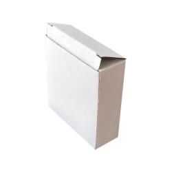8x3x9,5 cm Caja Americana Cerrada Blanco