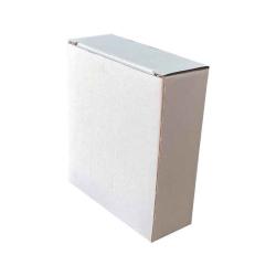 8x3x9,5 cm Caja Americana Cerrada Blanco