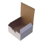 13,5x13,5x6,5 cm Caja Blanca Lista