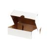 14x10x4 cm Caja Blanca para Envíos de Comercio Electrónico (4 Puntos)