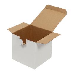 14x14x14 cm Caja Blanca Lista
