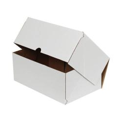 Caja de Envío de Comercio Electrónico Blanca de 26x12x7,5 cm (4 Puntos)