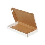 28x16x3,5 cm Caja Blanca Preparada Con Cerradura