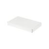 28x16x3,5 cm Caja Blanca Preparada Con Cerradura