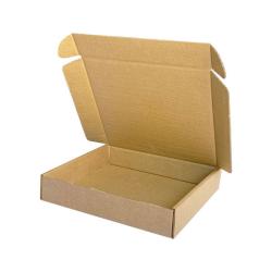 30x26x5,5 cm Caja Ziplock Kraft Doble Corrugado