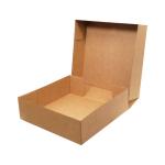 40x40x12 cm Caja de Envío para Comercio Electrónico - 4 Puntos - Kraft