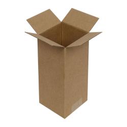 8x8x10 cm Paquete Kraft Corrugado Simple