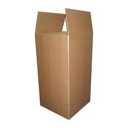 Caja de Cartón Kraft Ondulado Doble de 55x55x95 cm
