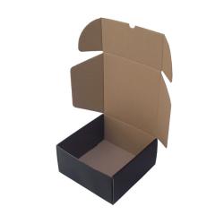 21x21x10 cm Caja Negra Lista