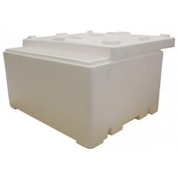 49x39x19 cm Caja Espuma Poliestireno Carne Y Pescado Caja 10 Kg