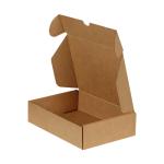 Caja de Cartón 24x17x4 cm Con Cierre Kraft