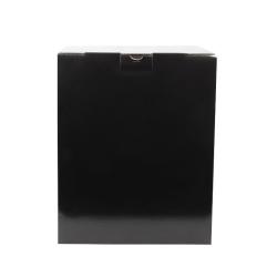 25x24x30,5 cm Caja de Cartón Negra