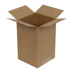 Caja 7x7x9 cm Cartón Kraft Ondulado Simple