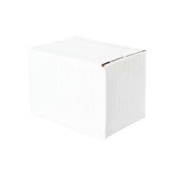 10x7x7 cm Paquete Blanco Doble Ondulado